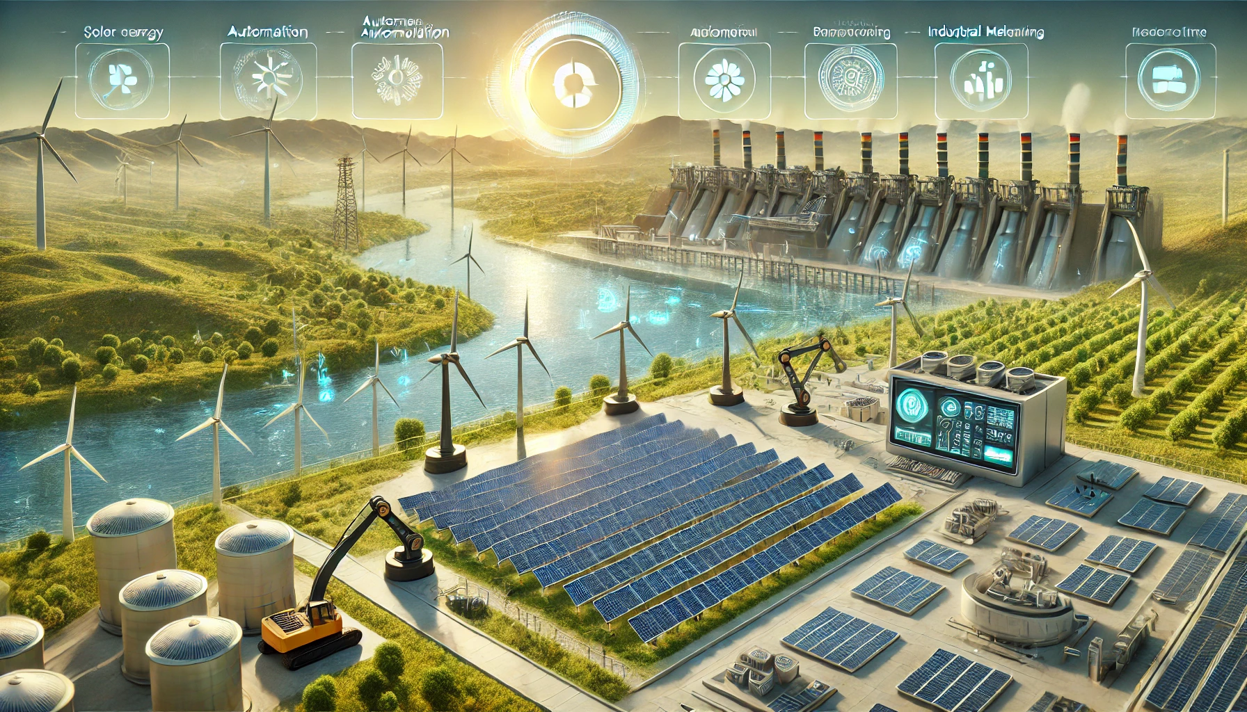 Industrial Automation and Industrial Electronics in the Renewable Energy Industry