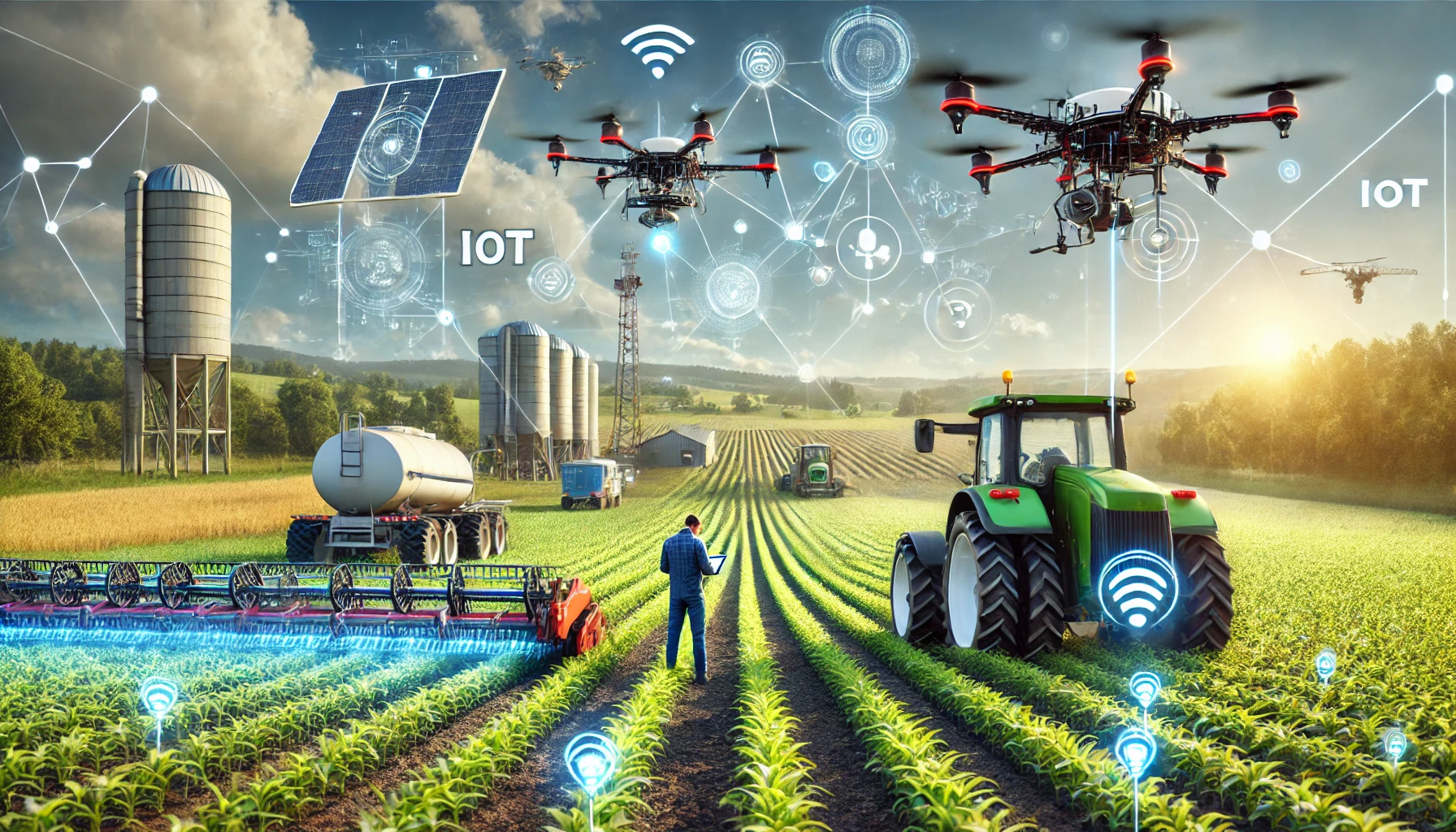 Industrial Automation and Industrial Electronics in Farming